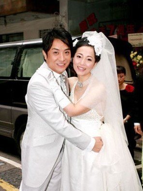 陈好老公刘海峰婚照