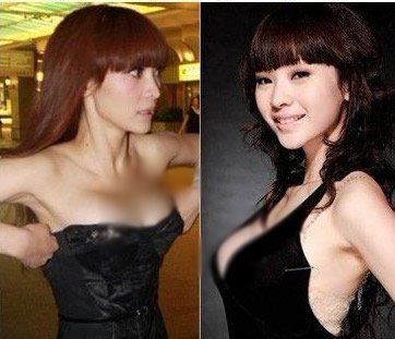 女明星谁隆过胸 哪些明星隆胸了