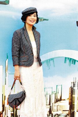 演员张铎老婆陈松伶图片