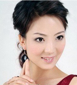 主持人王洁清纯照片