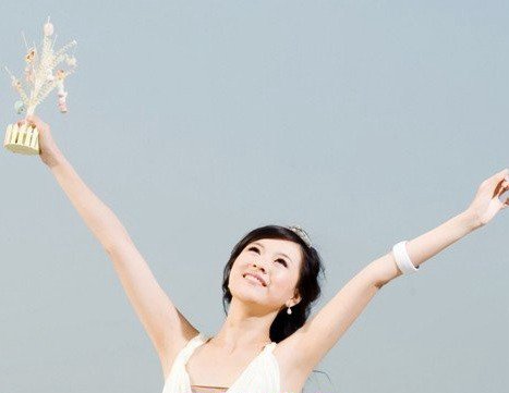 北外校花杨恬甜写真图片