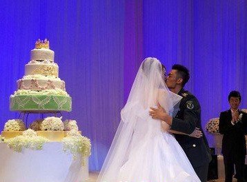 林丹谢杏芳婚礼图片