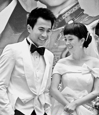 杨幂刘恺威结婚照