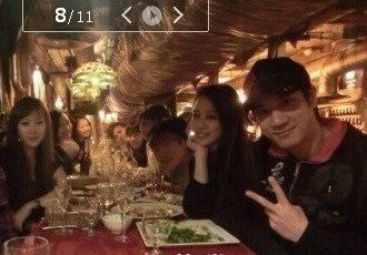 王力宏女友李靓蕾资料照片