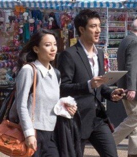 王力宏女友李靓蕾资料照片